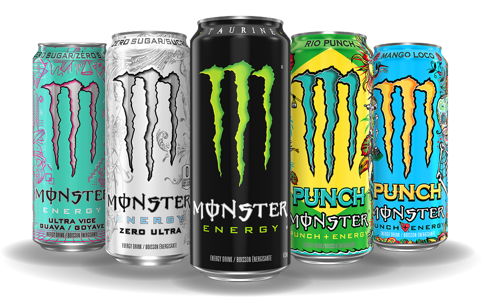 Monster Energy participating products - Fruit Punch Cans